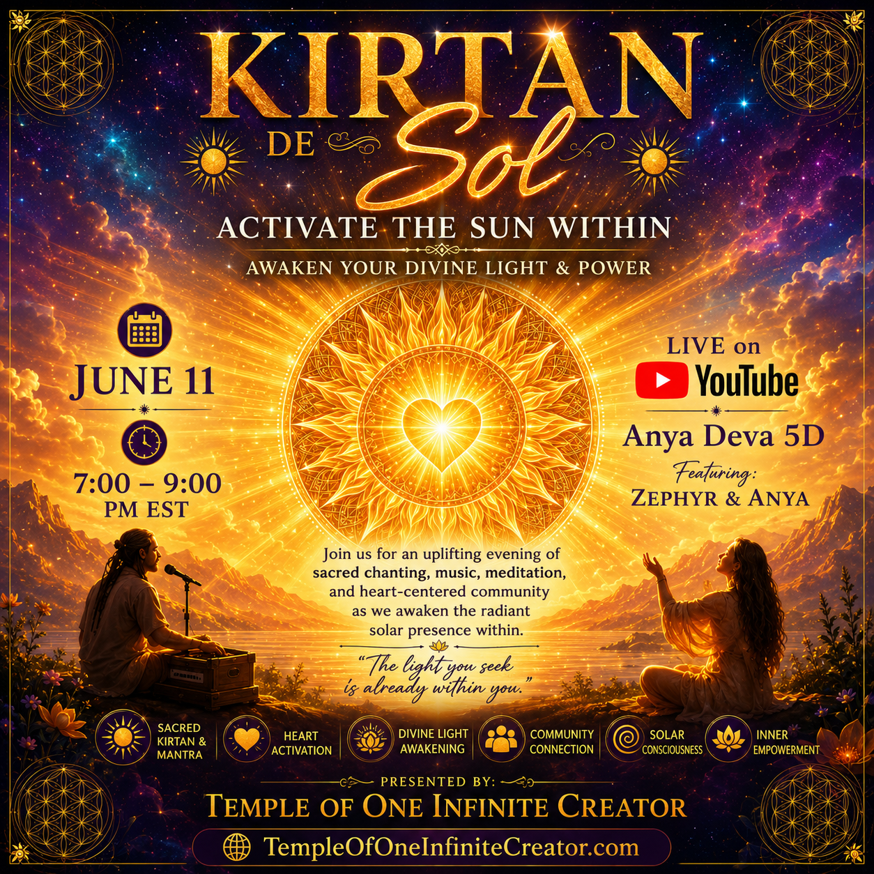 Arcturians: Protect Yourself and Humanity from the Attack. Awaken The Sun within June 20, 2026