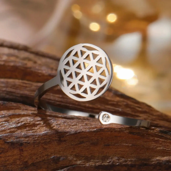 Flower of Life Ring