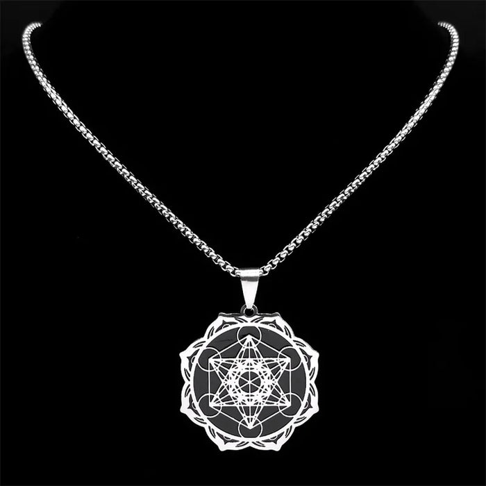 Cube of Metatron Necklace