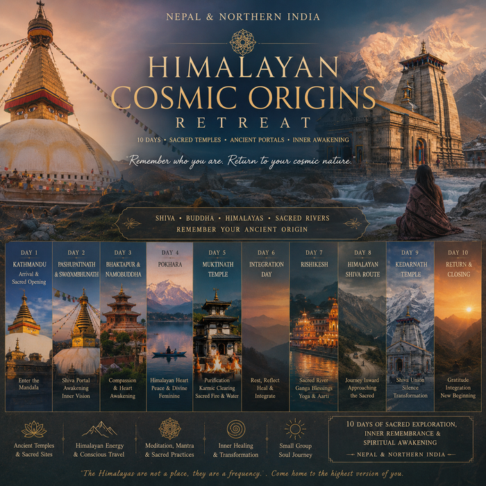 Nepal and N India: HIMALAYAN COSMIC ORIGINS RETREAT November 11-22, 2026