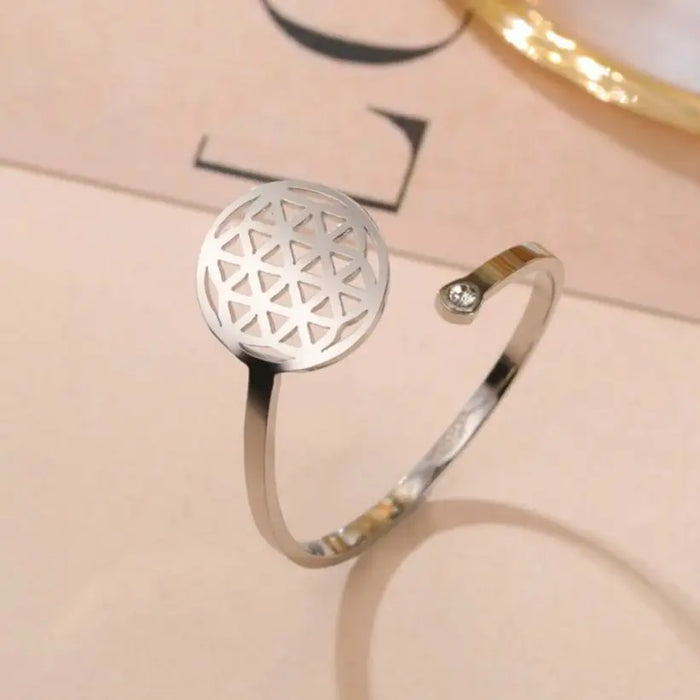 Flower of Life Ring